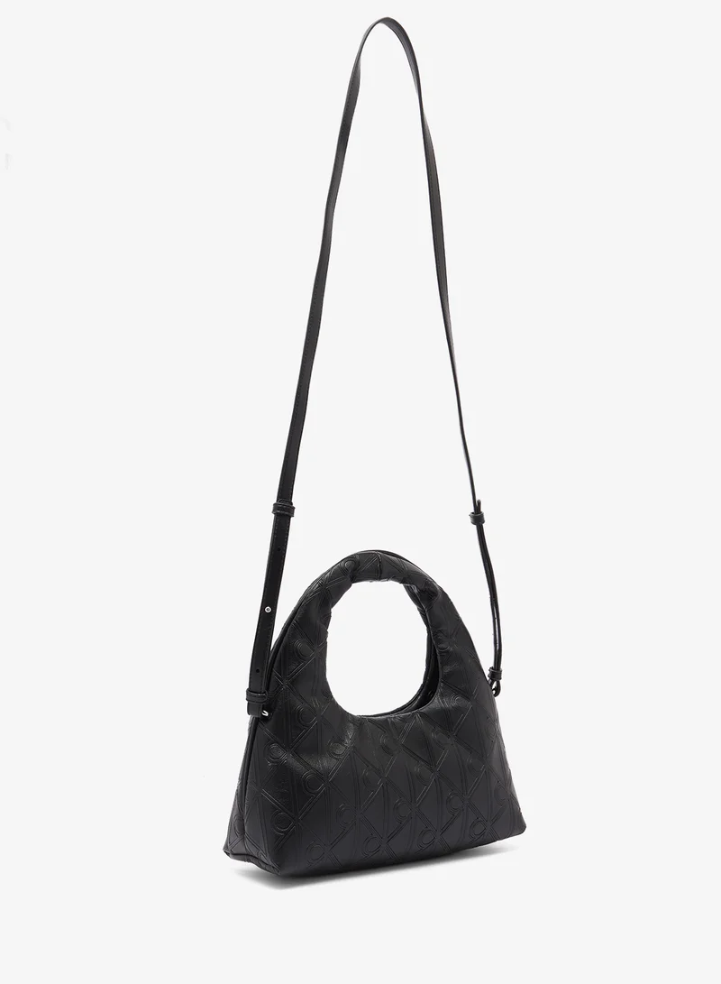 كالفن كلاين Puffer Emblem Logo Small Bag